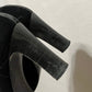 DKNY Velvet Black Square Closed Toe Heel Sz-9 1/2