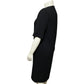 Calvin Klein Women’s Black Shift Dress 100% Wool Career Sz-Medium/Lg