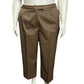 Evan Picone Brown Striped 2Pc Jacket & Pant Casual Set Sz-14W