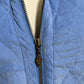 Sdie Light Blue Quilted Corduroy 100% Cotton Vest Sz-Small