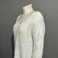 JL Studio Crochet Womens Cotton Boho Flared Sleeve Sweater Sz-Xtra Large