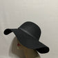 Black 100% Wool Floppy Hat