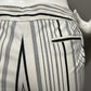 Worthington Black Striped Cotton Blend Capri Pants Sz-16