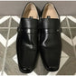 Stacy Adams Men’s Leather Moc Toe Slip on Dress Shoes Sz-9M