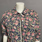 Denim & Co Women’s Floral Pink Denim Jacket Sz-Large