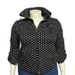 Studio Works Women Cotton Lightweight Jacket Polka Dot Sz-XL Petite