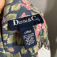 Denim & Co Women’s Floral Pink Denim Jacket Sz-Large