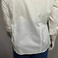 Lady Hathaway White Cotton Button Front Shirt 3/4 Sleeve Sz-XXL