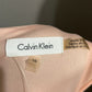 Calvin Klein Pink Scuba Cocktail Asymmetrical Sheath Dress Sz-10