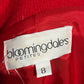 Bloomingdales Red With Multicolored Embroidery Artsy Wool Blazer Sz-8 Petite