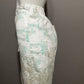 Chicos 100% Linen White/ Brown/ Paisley Pants Sz-1