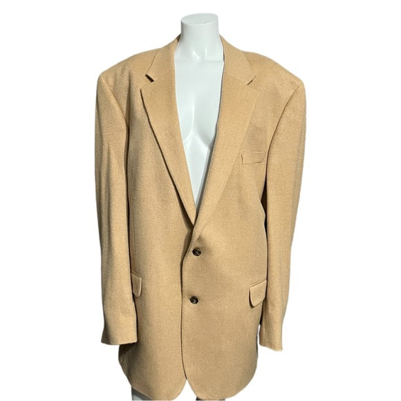 Jos A Bank 100% Camel Hair Mens Blazer