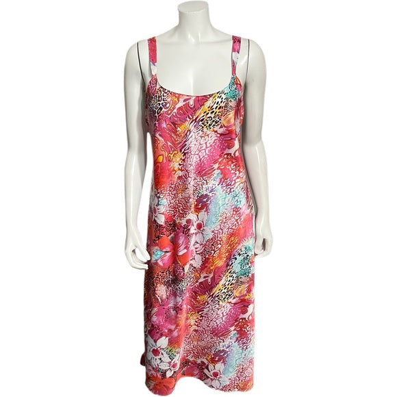 Cruz 2 Pc Floral Nightie & Robe Set Sz-Large