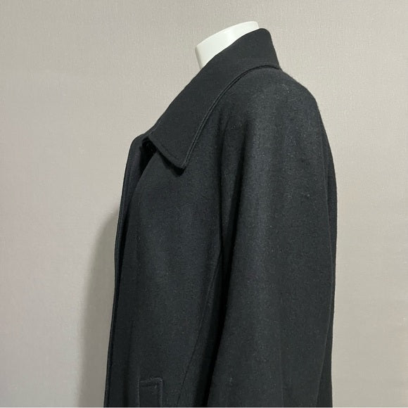 orrid Black Wool Blend Coat Sz-2