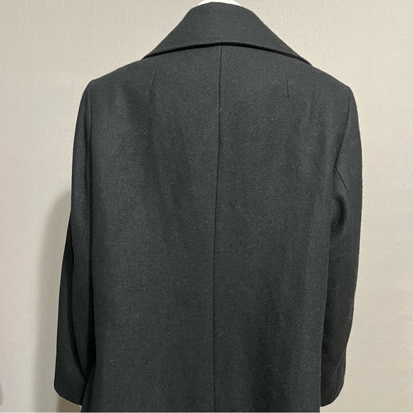 orrid Black Wool Blend Coat Sz-2