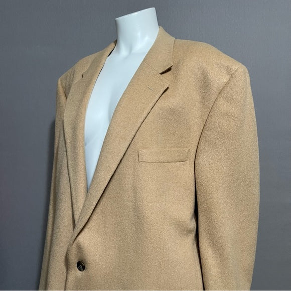 Jos A Bank 100% Camel Hair Mens Blazer