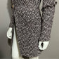 Alberto Makali Plum Tweed Fringe Blazer Sz-10