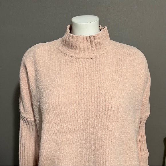 J.Jill Chenille Dusty Pink Soft Sweater Sz-Medium