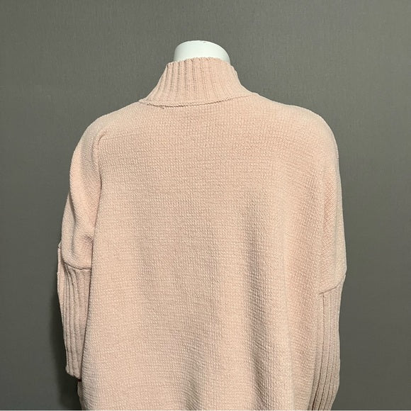 J.Jill Chenille Dusty Pink Soft Sweater Sz-Medium