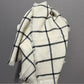 Portola Cream & Black Windowpane Blanket Scarf