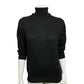 Croft Barrow 100% Cashmere Black Turtleneck Sz-Medium