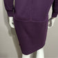 Lauren Ralph Lauren Purple Sweater Dress Sz-Medium