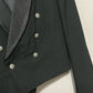 Vintage Black Tuxedo | Waiters Jacket Cropped Double Breasted Blazer Sz-XL