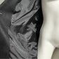 Vintage Hillary Charles 100% Silk Black One Button Blazer Sz-12