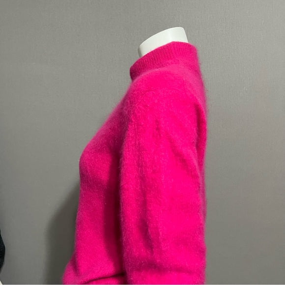 Vintage Semplice Angora | Rabbit Hair Pink Sweater Sz-Med/Large