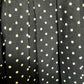 Joseph Ribloff Black Polka Dot Pleated Skirt Sz-8