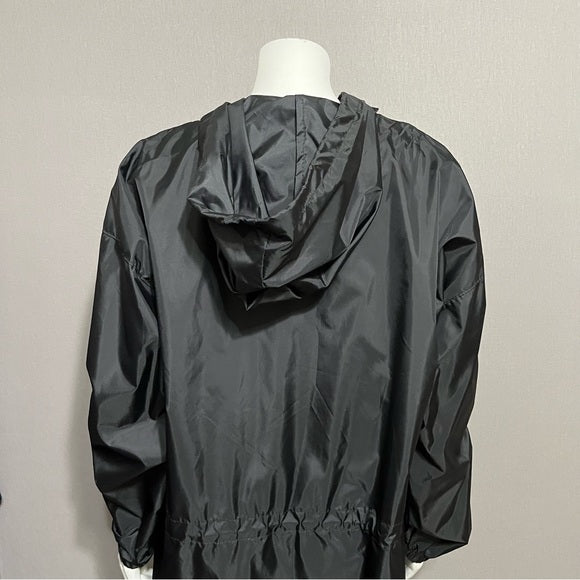 Shed Rain Nylon With Hood Rain Jacket Sz-Large/XL