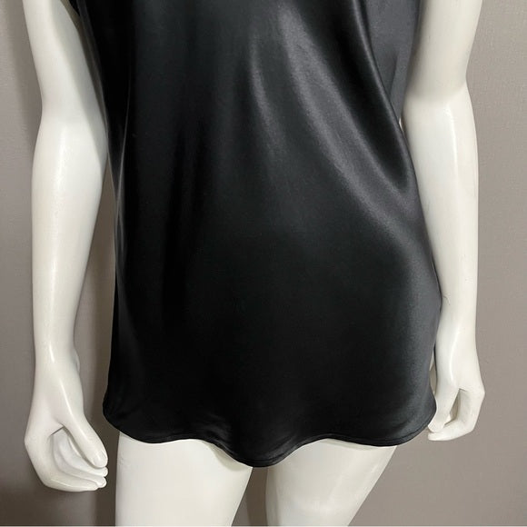 Black 100% Silk Camisole Sz-Medium