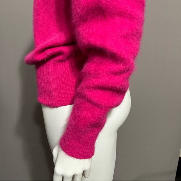 Vintage Semplice Angora | Rabbit Hair Pink Sweater Sz-Med/Large