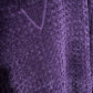 Denim & Co Purple Acrylic Textured Pullover Sweater Sz-2X