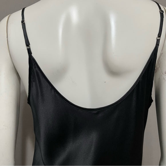 Black 100% Silk Camisole Sz-Medium