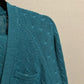 Lady Leighton Teal 100% Lambswool 2 Pc Skirt Set Sz-Medium/Large
