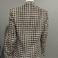 Studio 1 Plaid Tweed Pink & Black Open Blazer Sz-8
