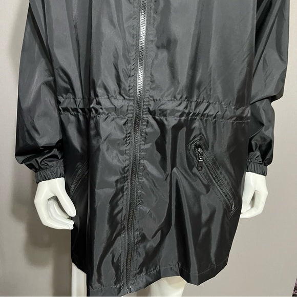 Shed Rain Nylon With Hood Rain Jacket Sz-Large/XL