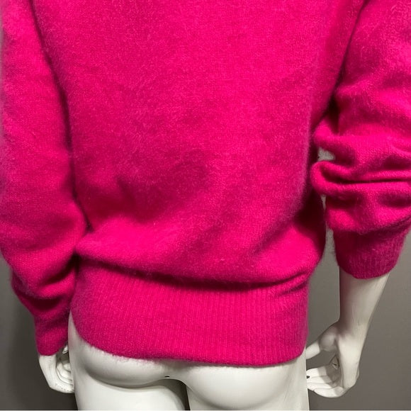 Vintage Semplice Angora | Rabbit Hair Pink Sweater Sz-Med/Large