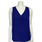 Nine West Purple V Neck Shell Blouse Sz-Medium