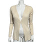 Susan Lazar Cashmere | Silk Ribbed Open Front Cardigan Sz-Small