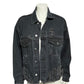 Carmar Black Distressed Oversized Denim Jacket Sz-XS