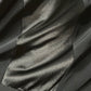 Black Satin Striped Maxi Skirt Sz-1X/2X