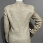 Austin Reed Wool Blend Tan Houndstooth Unisex Blazer Sz-XL