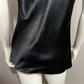 Black 100% Silk Camisole Sz-Medium