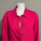 Vintage Sigrid Olsen Button Linen Blend Front Shacket Sz-Large