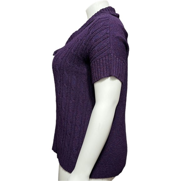 Dressbarn Purple Multicolored Sweater Sz-2X