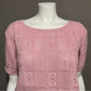 Vintage Keneth Too Acrylic With Silver Beads Crewneck Sweater Sz-Small