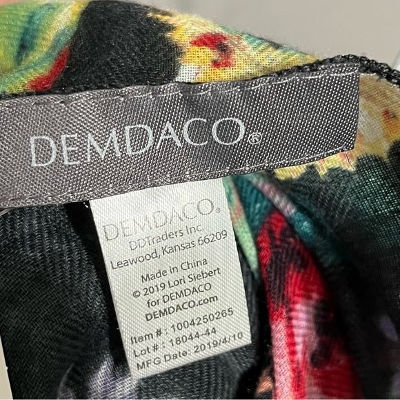 Demdaco Open Front Boho Vest Sz-One Size