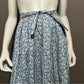 Cotton Like Floral Midi Skirt Sz-XS